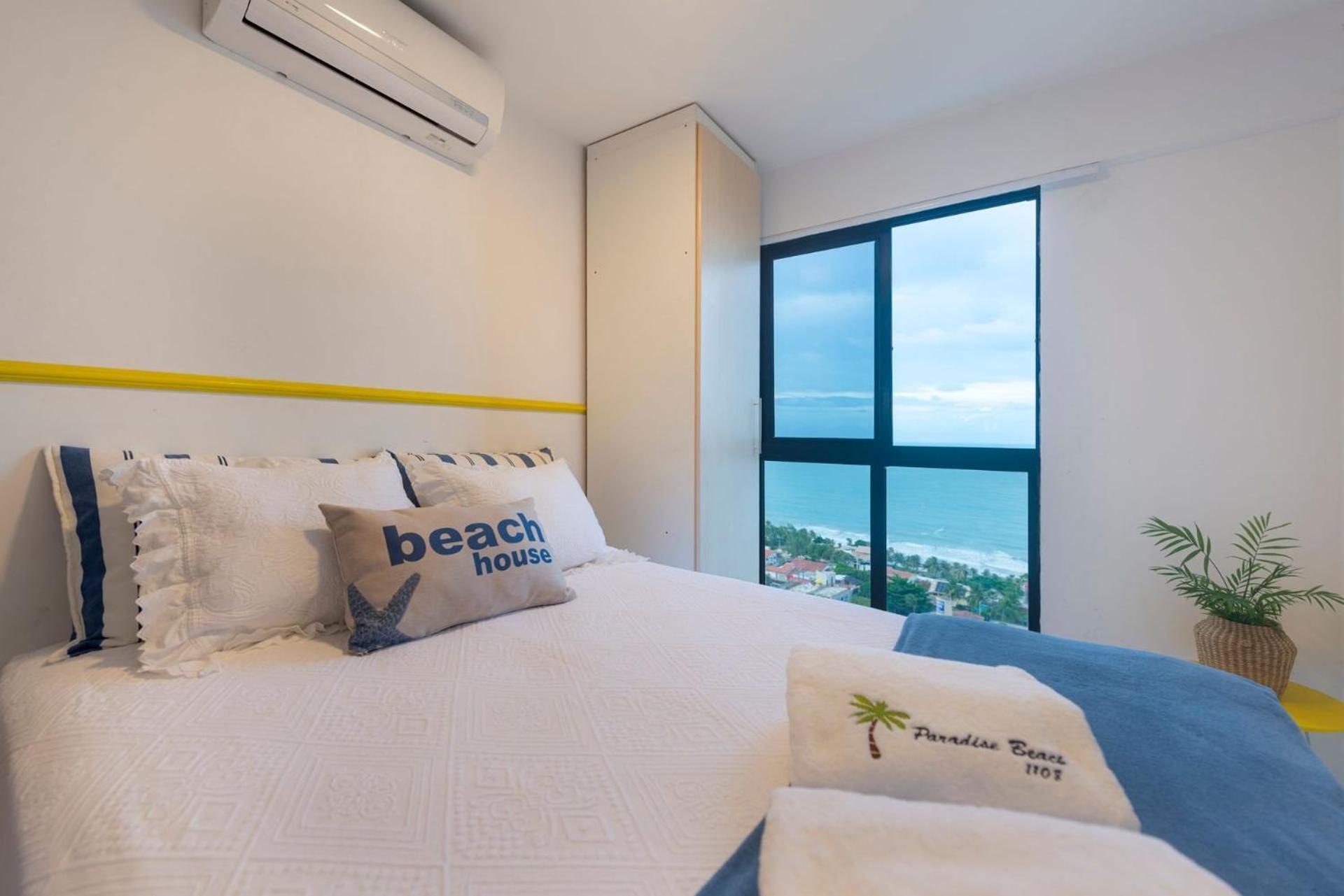 Vista Mar Da Praia De Pontanegra 2 Quartos Wifi 55 Mb Capacidade Para Ate 6 Pessoas E Pet Friendly 纳塔耳 外观 照片